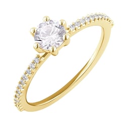Verlobungsring mit Lab Grown Diamanten Cynthia