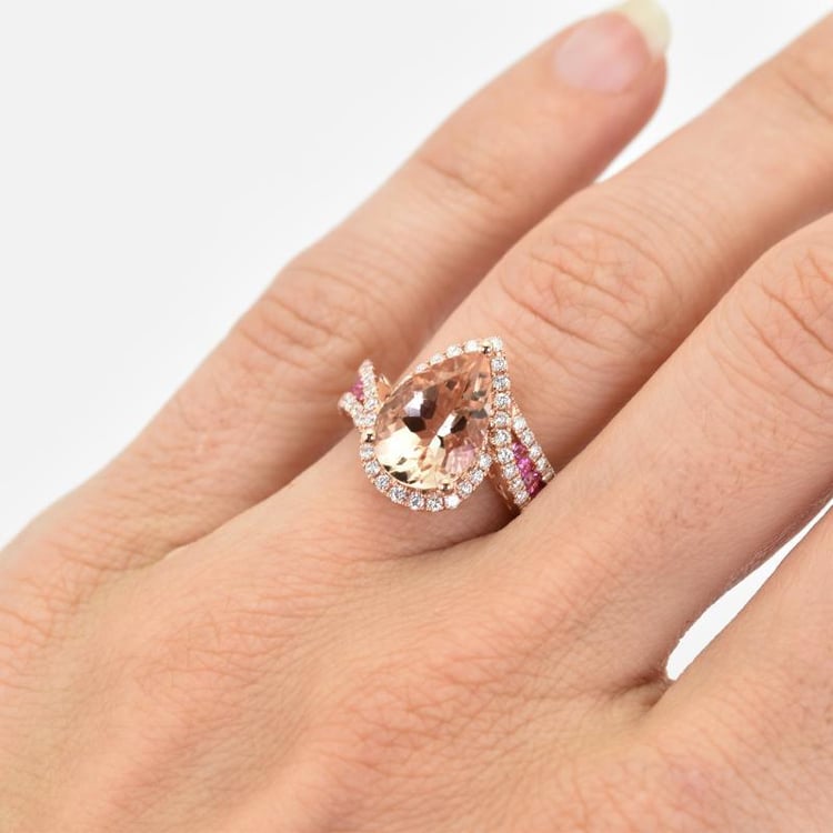Ring aus Roségold 14862