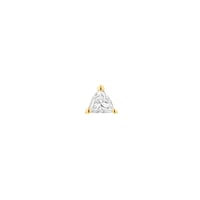 Mini Ohrstecker mit einem Trillion Lab Grown Diamant Manzo