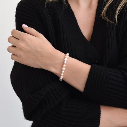 Armband mit farbigen Perlen Njeri