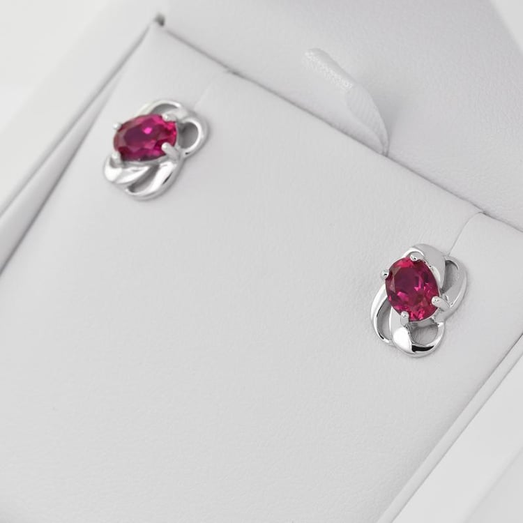 Silberne Ohrringe 5573