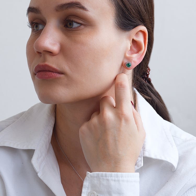 Smaragdkollektion aus Gold Odetta 133343