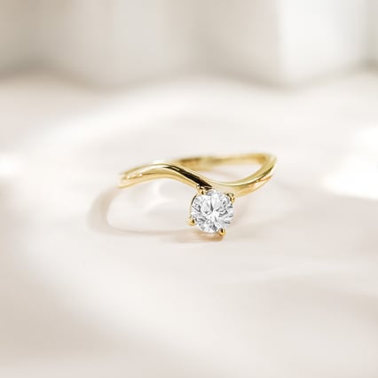 Verlobungsring mit einem Lab Grown Diamanten Lyra