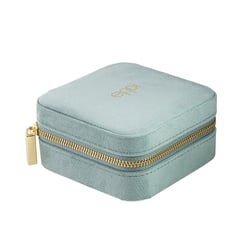 Mittelgroße grüne reise schmuckkästchen Stegall