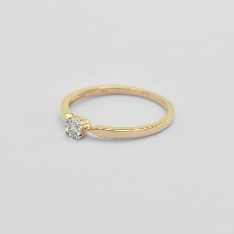 Verlobungsring aus Gold 45114