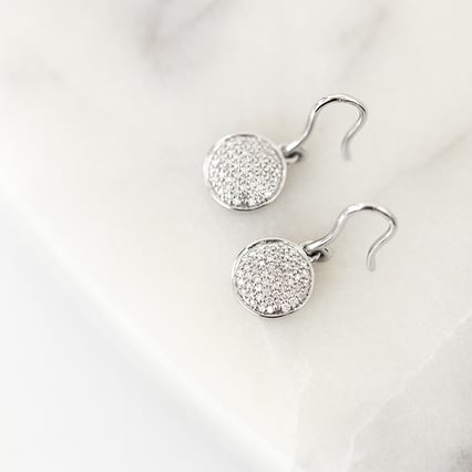 Hängeohrringe mit Lab Grown Diamanten Hallia