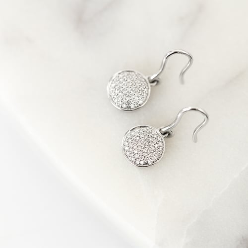Hängeohrringe mit Lab Grown Diamanten Hallia