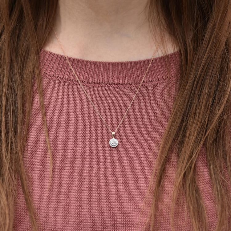 Anhänger mit Diamanten 42382