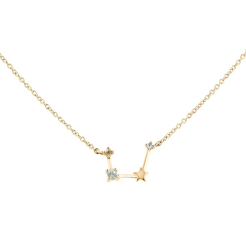 Halskette mit Tierkreiszeichen Virgo