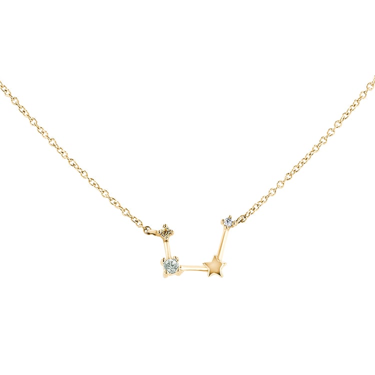 Halskette mit Tierkreiszeichen Virgo 139351