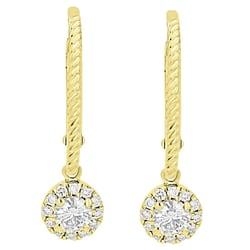 Silberne Ohrringe mit Lab Grown Diamanten Mona