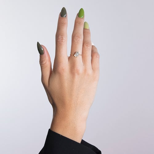 Ring mit Salt and Pepper Diamanten und Lab Grown Diamanten Kendra