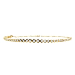 Elegantes goldenes Armband mit Lab Grown Diamanten Sonja