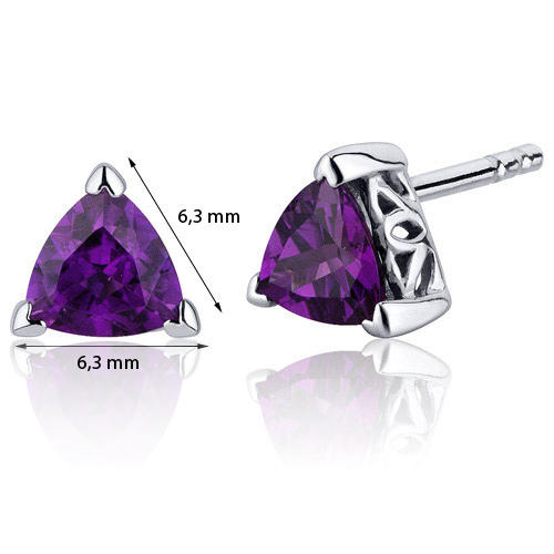 Ohrringe mit Amethysten 4213