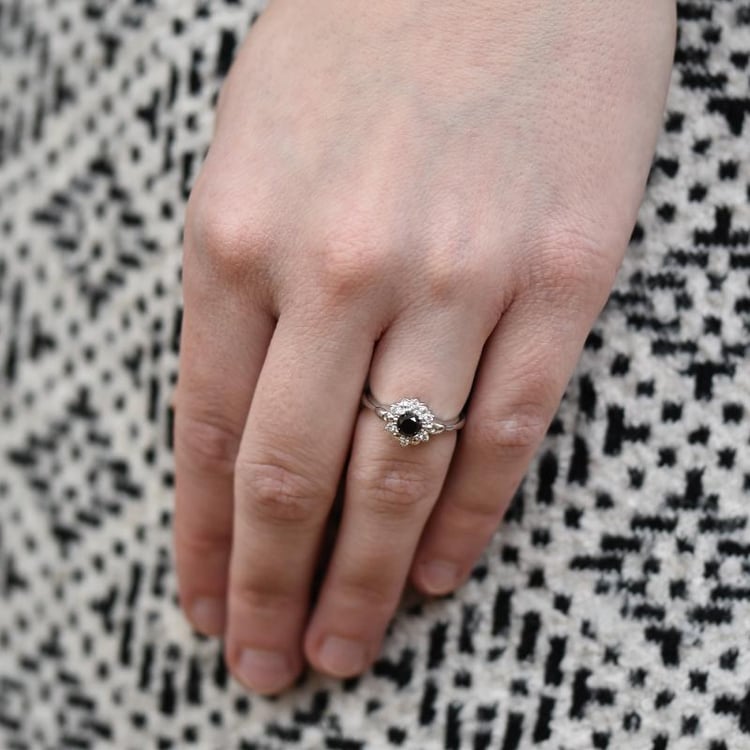 Ring mit Diamant 27828