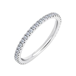 Eternity Ring aus Gold mit 1.25 mm Lab Grown Diamanten Benjamin