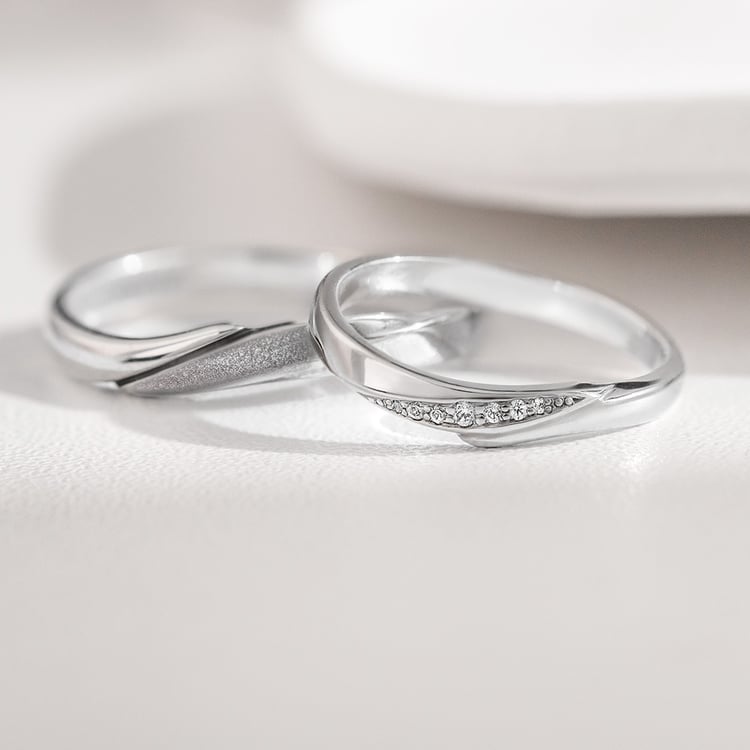 Trauringe aus Gold mit Diamanten Abella 157194