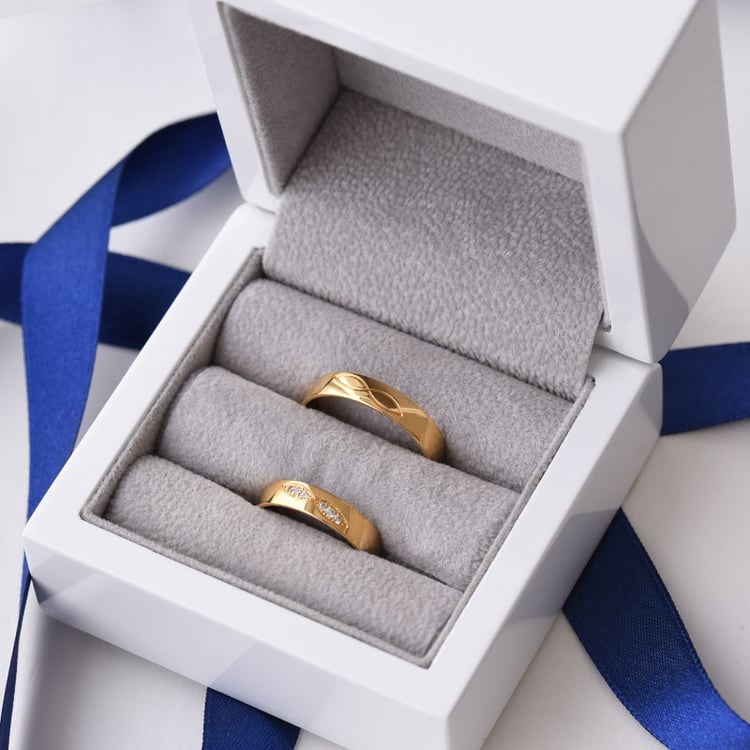 Dezente Eheringe aus Gold Ankit 76244