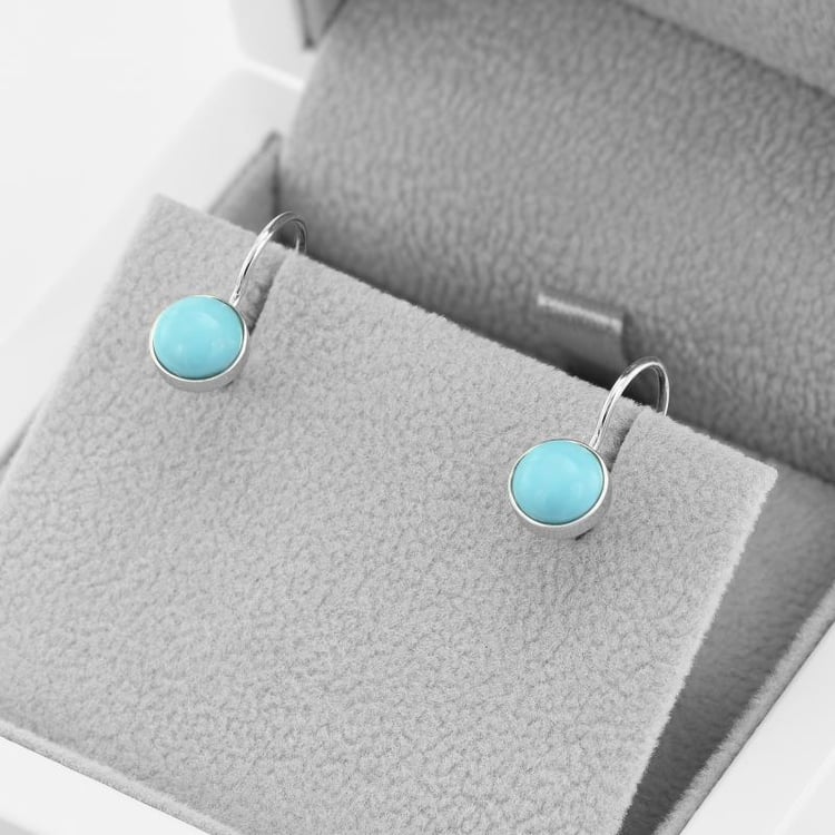 Ohrringe mit Türkisen 49401