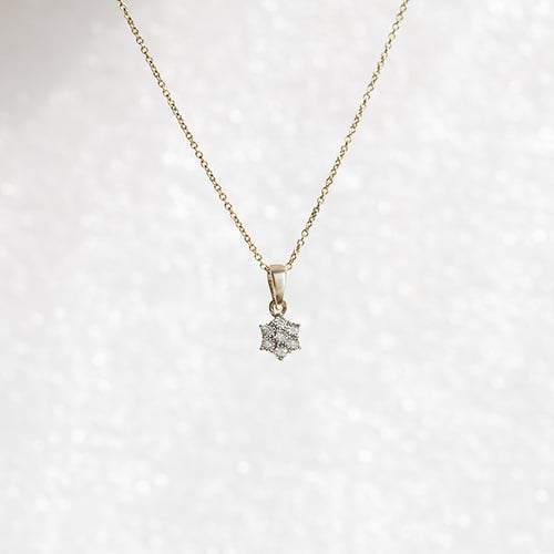 Dezenter Diamantanhänger Charlot