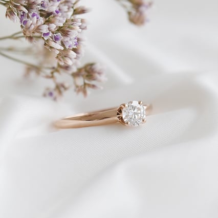 Verlobungsring mit Diamant Lopa