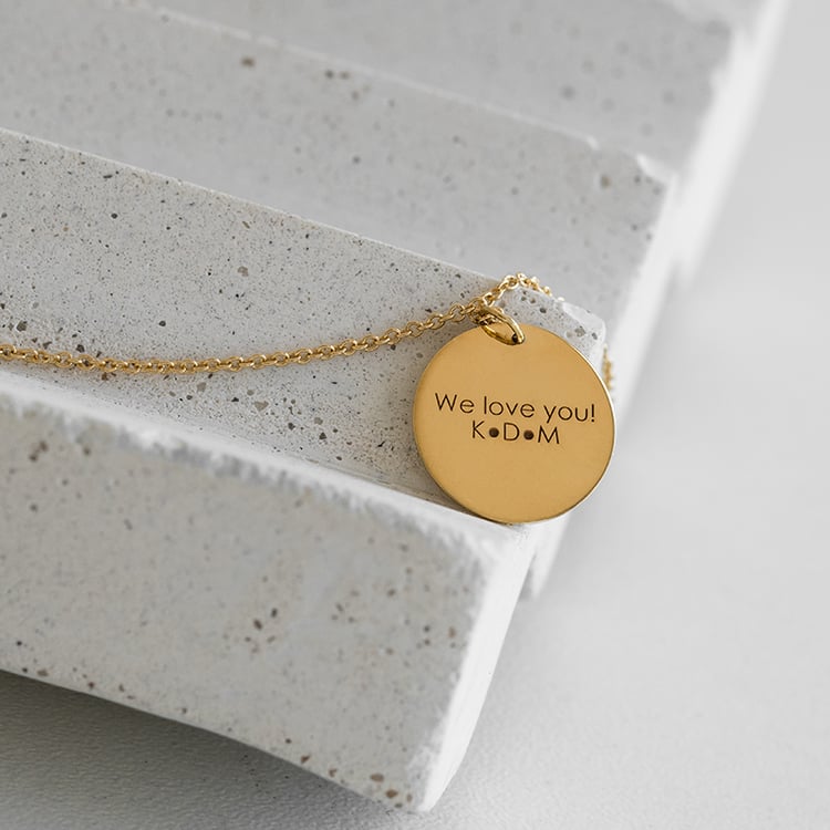 Silberanhänger Der Kleine Prinz mit Rose und Gravur 121511