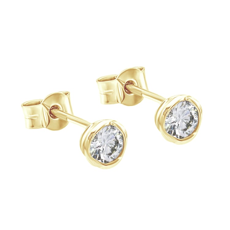 Elegante Ohrstecker mit Diamanten 0.4ct Irja 119905