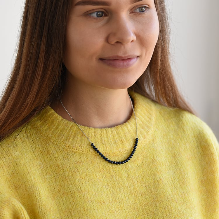 Silberne Halskette 58302