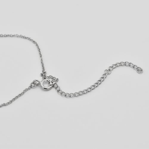 Modisches silbernes Armband Feather