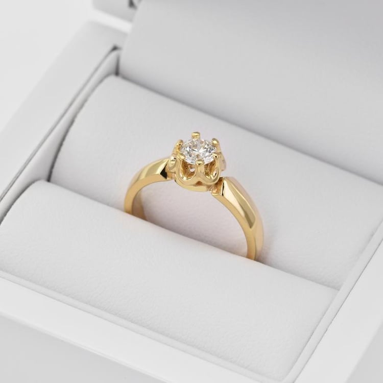 Verlobungsring mit Lab Grown Diamant Vani 74007