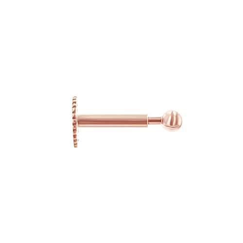 Goldener Labret Piercing Ohrstecker Izis