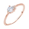 Cluster Ring mit Lab Grown Diamanten Marine