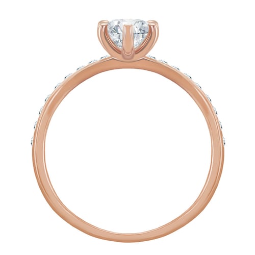 Verlobungsring mit Lab Grown Diamanten Vanan