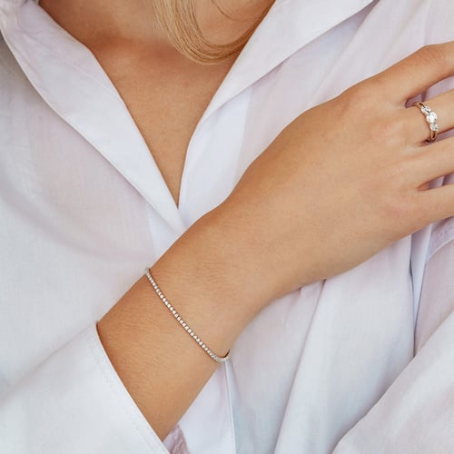 Tennisarmband mit Lab Grown Diamanten Lea