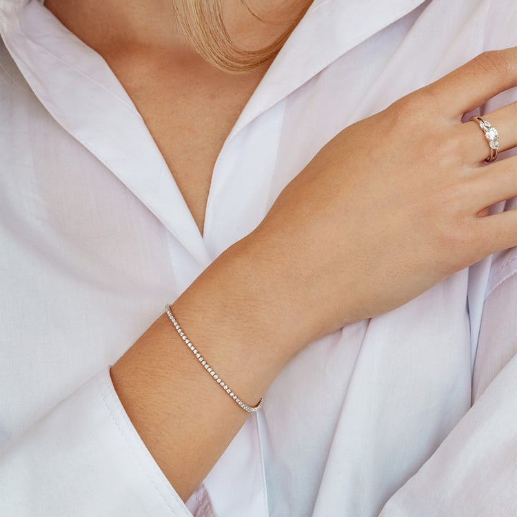 Tennisarmband mit Lab Grown Diamanten Lea 162562