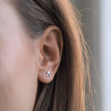 Ohrringe mit Lab Grown Diamanten Vallery