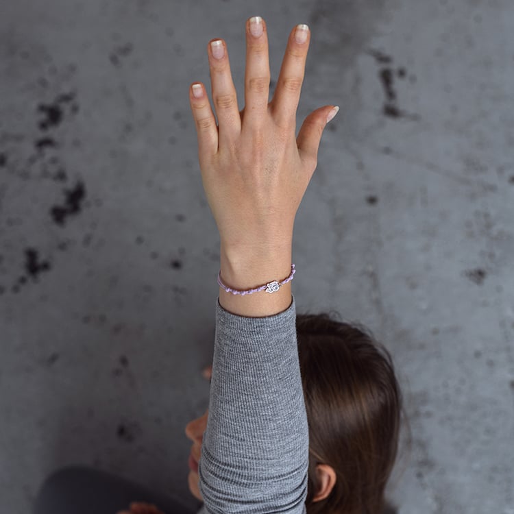 String Armband mit dem Yoga Symbol Om 134188