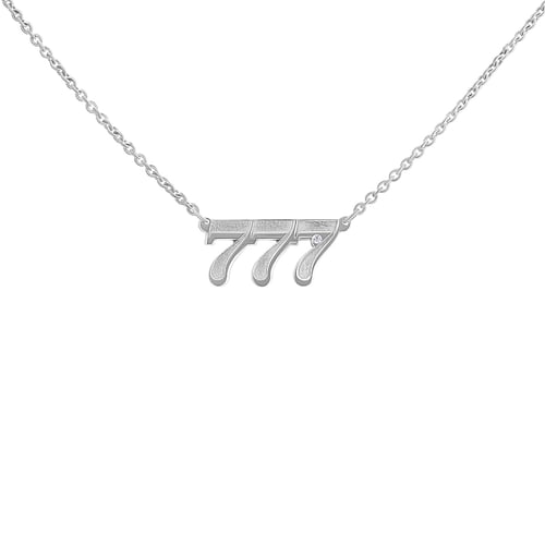 Halskette mit Diamanten Engelszahlen