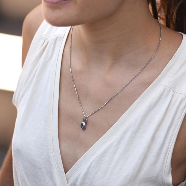 Halskette mit Topas 19203