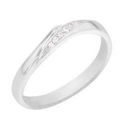 Ring aus Weißgold mit Lab Grown Diamanten Maiara