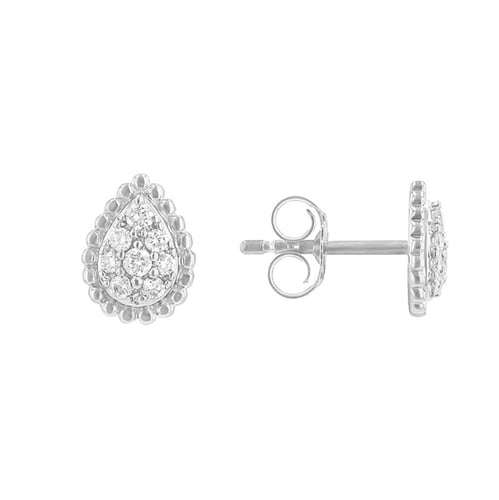 Dezente Diamantohrringe Kiran