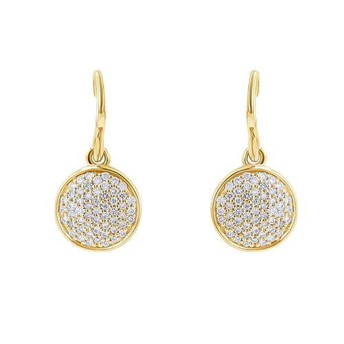 Hängeohrringe mit Lab Grown Diamanten Hallia