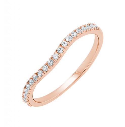 Unkonventioneller Ring mit Diamanten Nydia