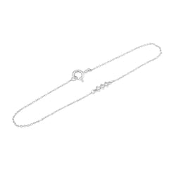 Minimalistisches Armband mit drei Diamanten Ohana