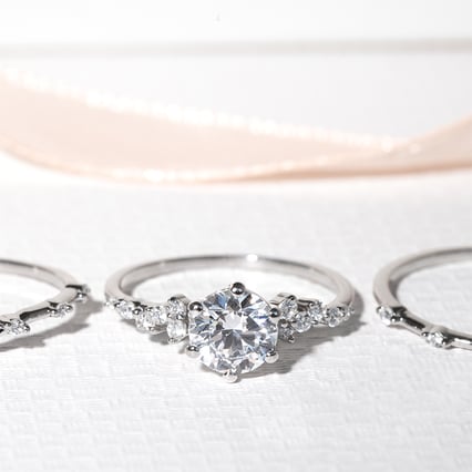 Verlobungsring mit 0.38ct IGI zertifiziert Lab Grown Diamant Carina