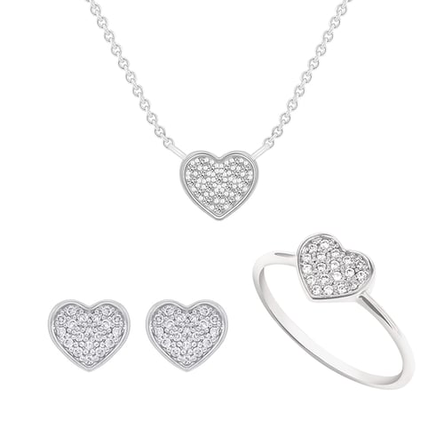 Diamant-Kollektion in Herzform Fia