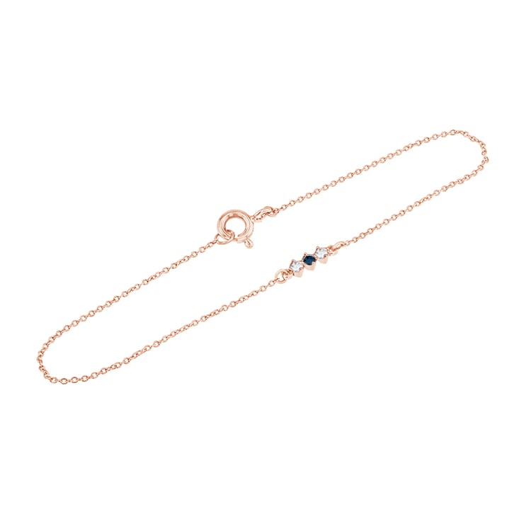 Goldenes Armband mit Topas Joe