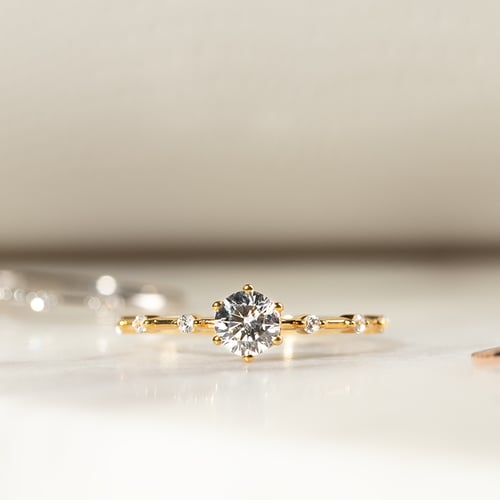 Verlobungsring mit Lab Grown Diamanten Imelda