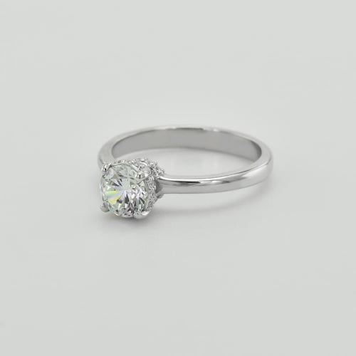 Klassischer Verlobungsring mit Diamant Xela