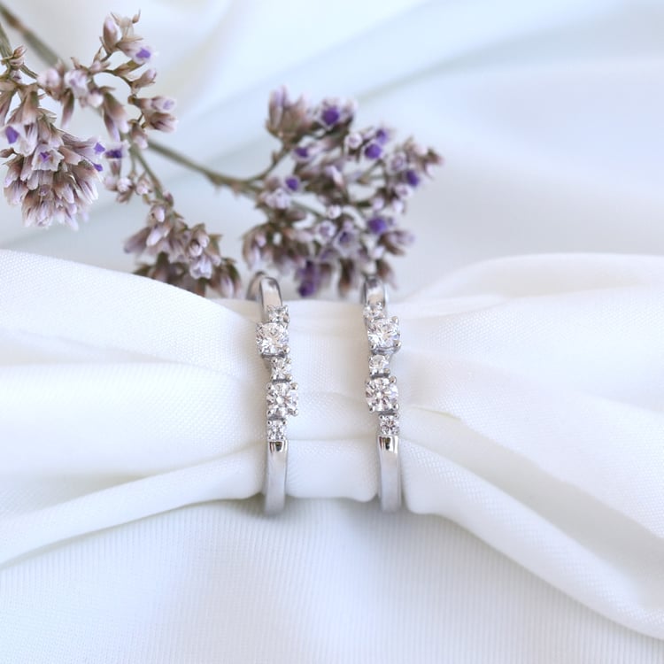 Creolen mit Diamanten Halian 80539